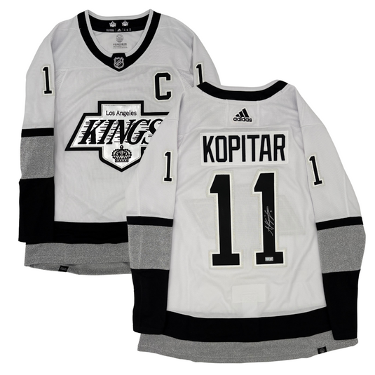 Anze Kopitar Autographed Los Angeles Kings Adidas Away Jersey