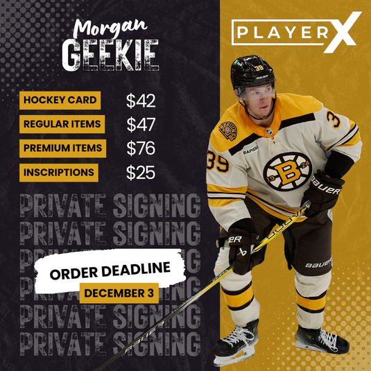 Pre-Order - Morgan Geekie - Inscription