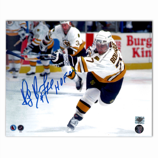 Ray Bourque Autographed Boston Bruins Away 8x10 Photo