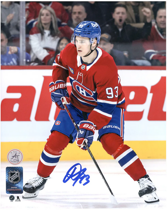 Ivan Demidov Autographed Montreal Canadiens 1st NHL Game 8x10 Photo