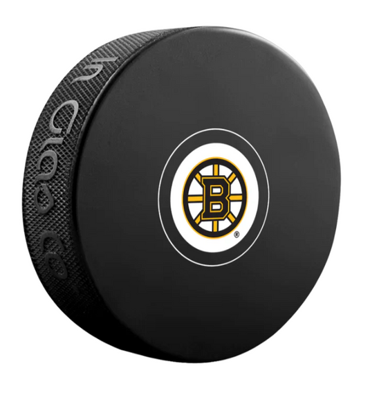 Pre-Order - Linus Ullmark Autographed Boston Bruins Hockey Puck