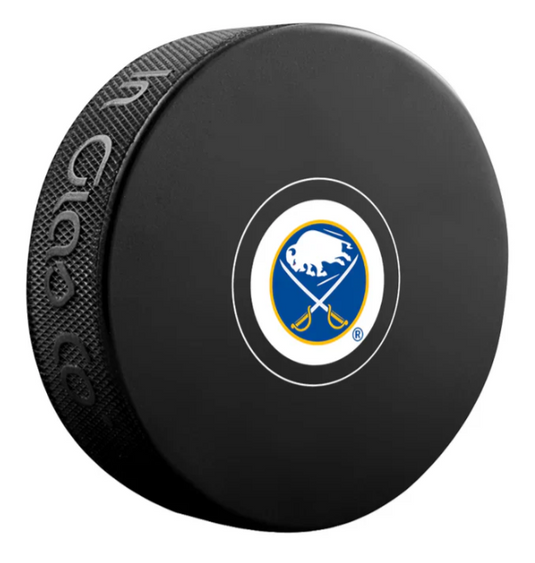 Pre-Order - Linus Ullmark Autographed Buffalo Sabres Hockey Puck