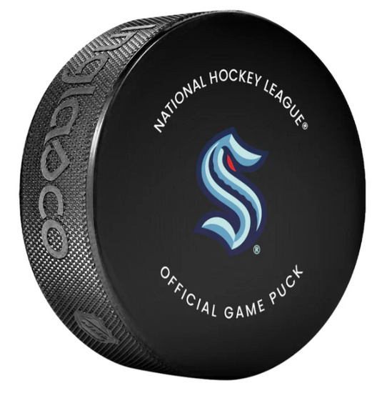 Pre-Order - Morgan Geekie Autographed Seattle Kraken Official Hockey Puck
