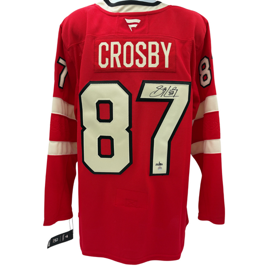 Sidney Crosby Signed Jersey 4 Nations Tournament Canada Fanatics Premium (Limited Edition of 87)