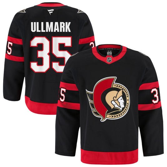 Pre-Order - Linus Ullmark Autographed Ottawa Senators Home Fanatics Premium Jersey