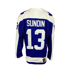 Mats Sundin Signed Leafs Fanatics Vintage Jersey