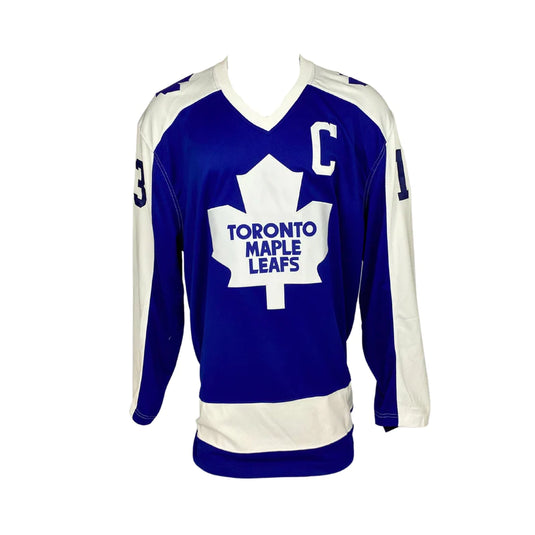 Mats Sundin Signed Leafs Fanatics Vintage Jersey
