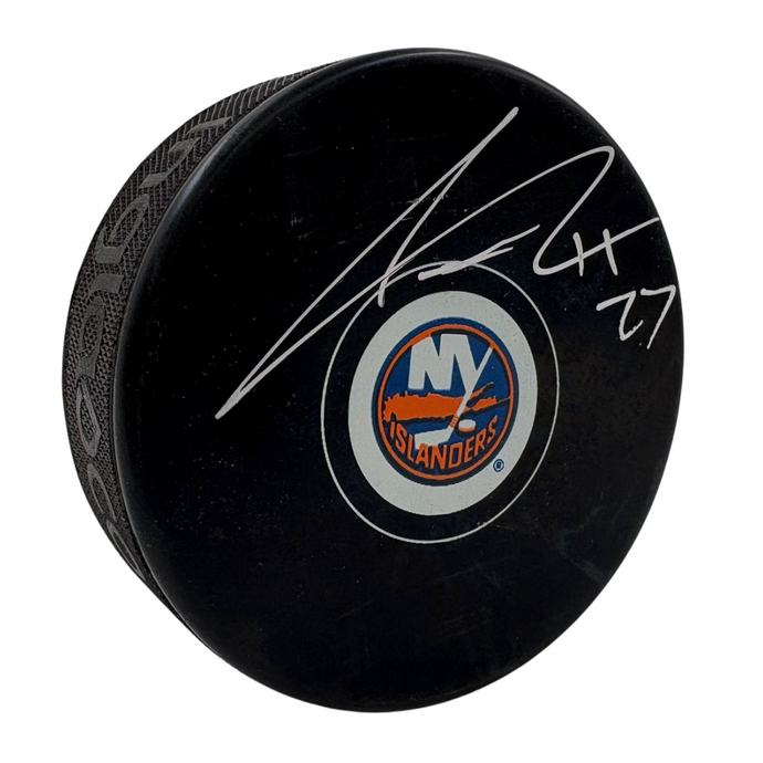 Anders Lee New York Islanders Autographed Hockey Puck