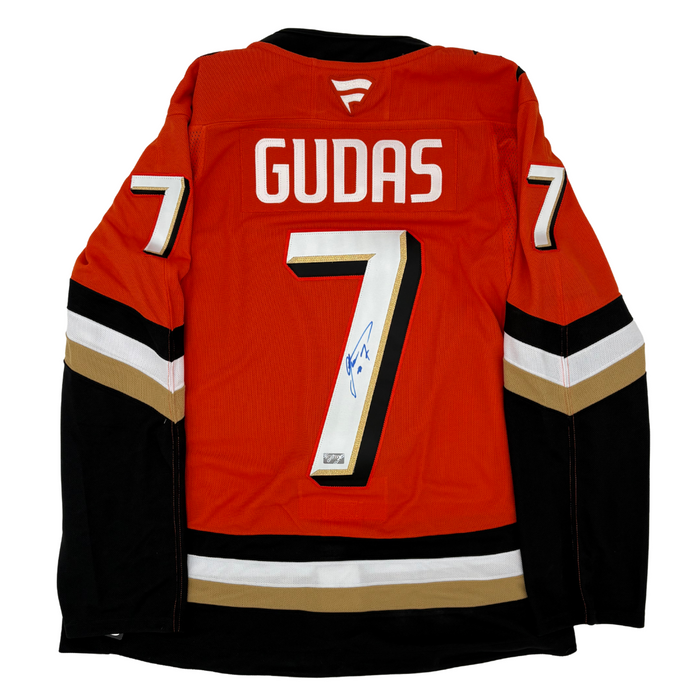 Radko Gudas Autographed Anaheim Ducks Home Fanatics Premium Jersey