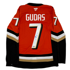Radko Gudas Autographed Anaheim Ducks Home Fanatics Premium Jersey