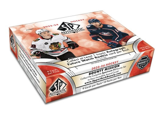 2023-24 Upper Deck SP Authentic Hockey Hobby Box