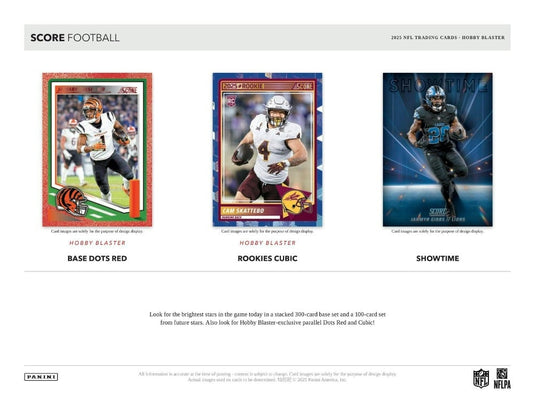 2025 Panini Score Football Blaster