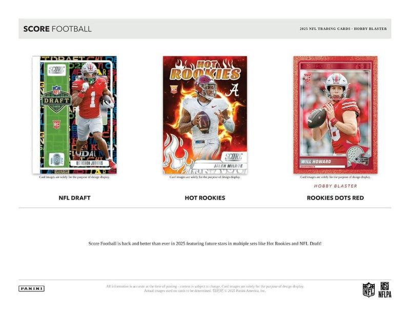 Load image into Gallery viewer, 2025 Panini Score Football Blaster
