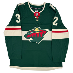 Filip Gustavsson Autographed Minnesota Wild Home Fanatics Premium Jersey