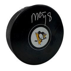 Michael Bunting Pittsburgh Penguins Autographed Hockey Puck