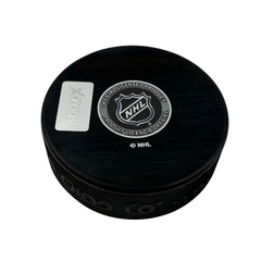 Samuel Montembeault Autographed Montreal Canadiens Hockey Puck