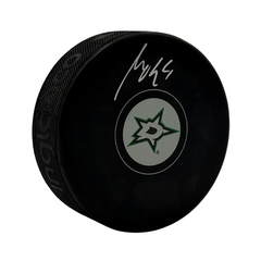 Miro Heiskanen Autographed Dallas Stars Hockey Puck