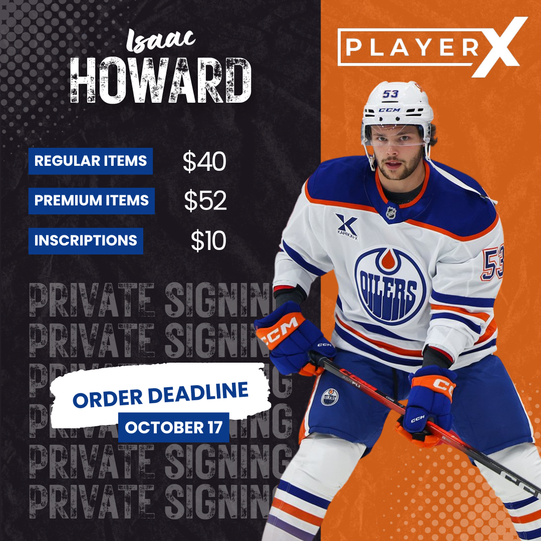 Pre-Order - Isaac Howard - Send-In
