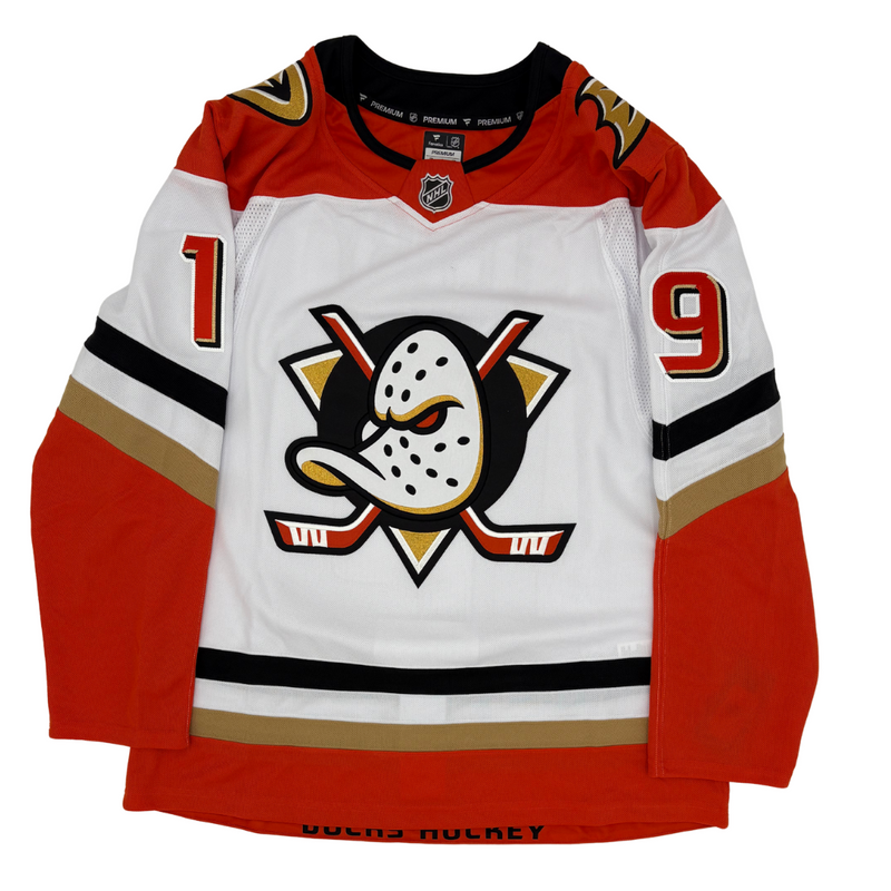 Load image into Gallery viewer, Troy Terry Autographed Anaheim Ducks Away Fanatics Premium Jersey
