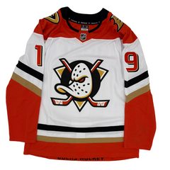 Troy Terry Autographed Anaheim Ducks Away Fanatics Premium Jersey