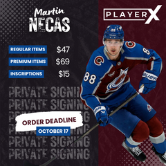 Pre-Order - Martin Necas - Inscription