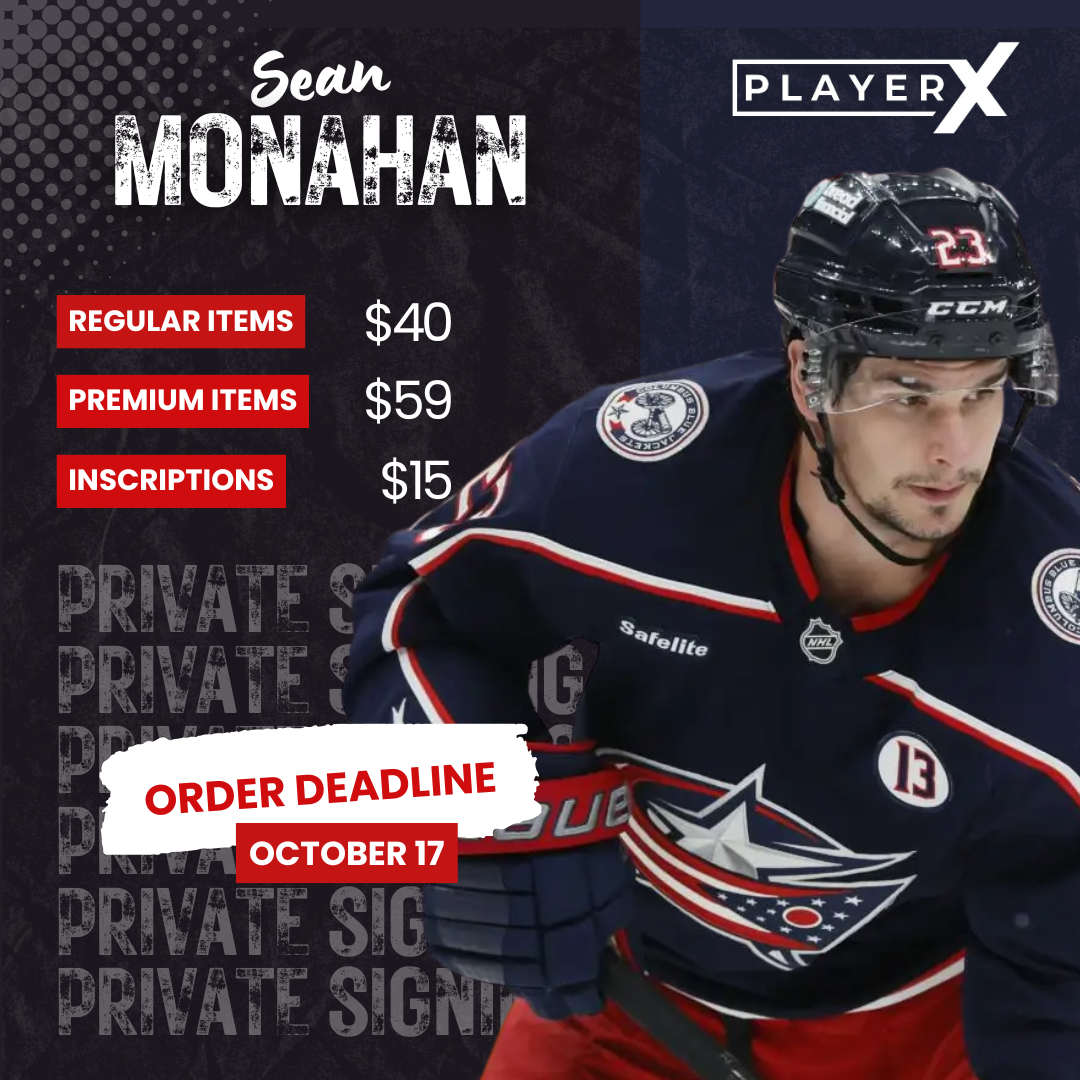 Pre-Order - Sean Monahan - Send-In