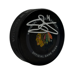 Seth Jones Autographed Chicago Blackhawks Official Hockey Puck