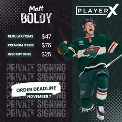 Pre-Order - Matt Boldy - Send-In
