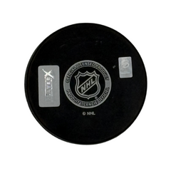 Jakub Dobes Autographed Montreal Canadiens Hockey Puck