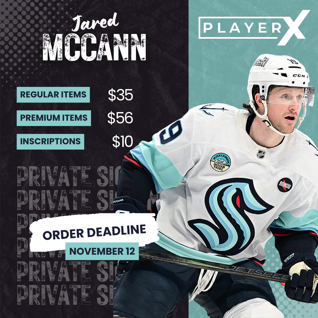 Pre-Order - Jared McCann - Inscription