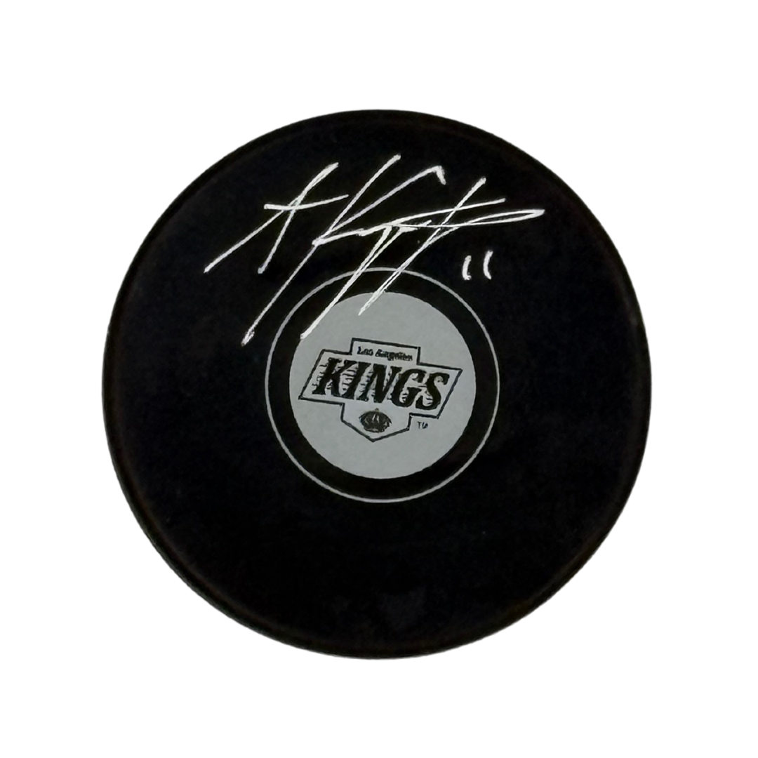 Anze Kopitar Autographed Los Angeles Kings Hockey Puck