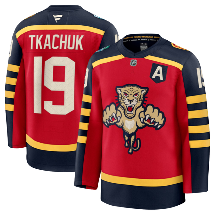 Matthew Tkachuk Florida Panthers Fanatics 2026 NHL Winter Classic Premium Jersey