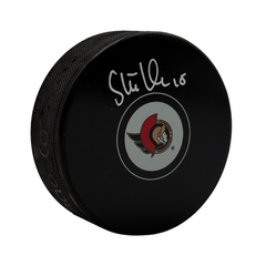 Tim Stutzle Autographed Ottawa Senators Hockey Puck