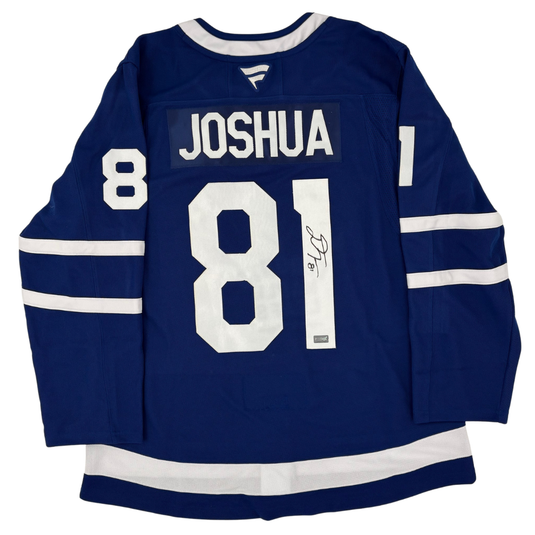 Dakota Joshua Autographed Toronto Maple Leafs Fanatics Premium Jersey