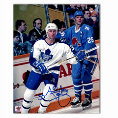 Al Iafrate Autographed Toronto Maple Leafs Away 8x10 Photo