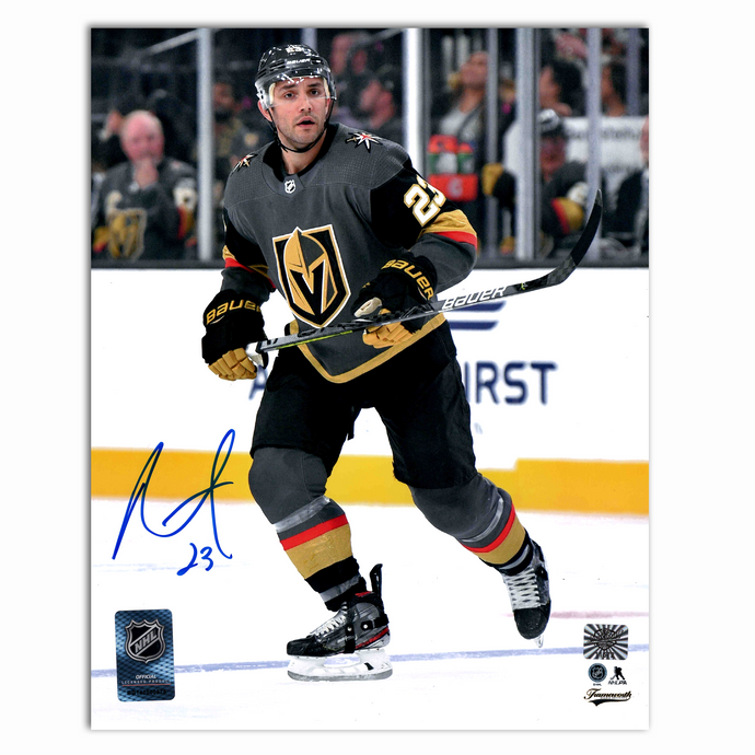 Alec Martinez Autographed Vegas Golden Knights Alternate 8x10 Photo