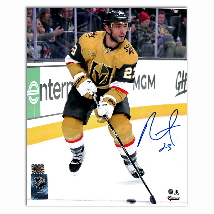 Alec Martinez Autographed Vegas Golden Knights Home 8x10 Photo