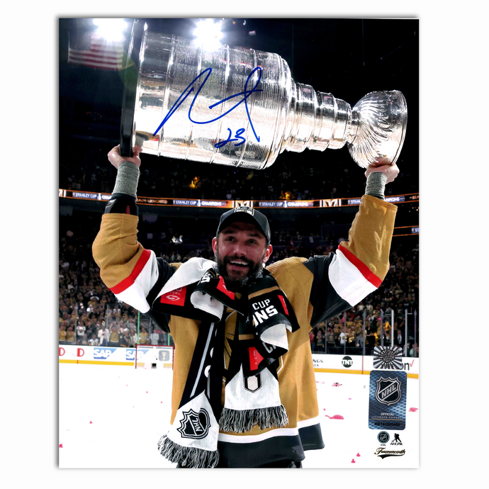 Alec Martinez Autographed Vegas Golden Knights 2023 Stanley Cup 8x10 Photo
