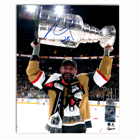 Alec Martinez Autographed Vegas Golden Knights 2023 Stanley Cup 8x10 Photo