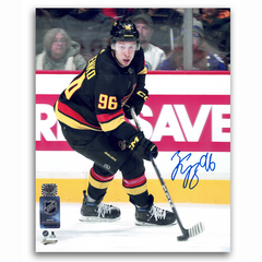 Andrei Kuzmenko Autographed Vancouver Canucks Alternate 8x10 Photo