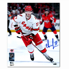 Andrei Svechnikov Autographed Carolina Hurricanes Away 8x10 Photo