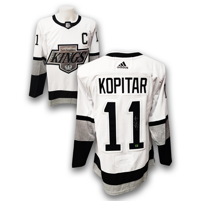 Anze Kopitar Autographed Los Angeles Kings Away Adidas Jersey