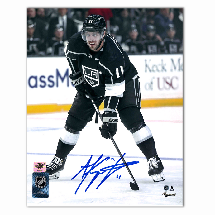 Anze Kopitar Autographed Los Angeles Kings Home Photo 8x10