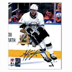 Anze Kopitar Autographed Los Angeles Kings Away Photo 8x10