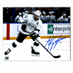 Anze Kopitar Autographed Los Angeles Kings Away Horizontal Photo 8x10