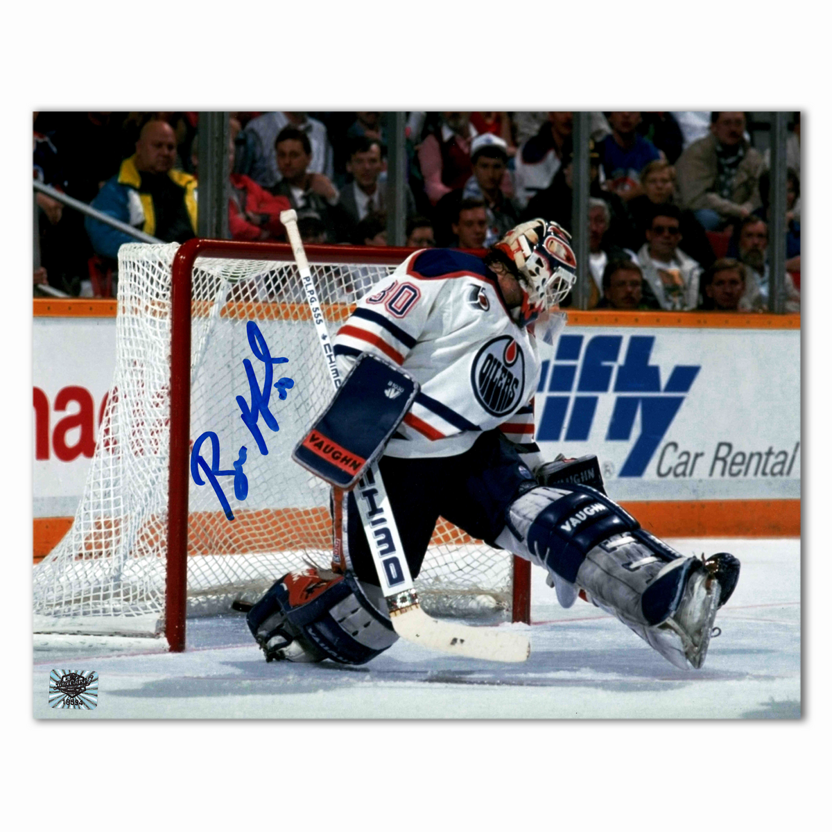 Bill Ranford Autographed Edmonton Oilers 8x10 Photo