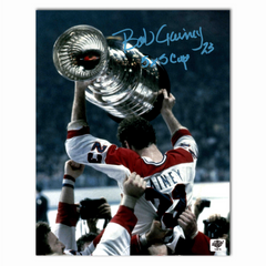 Bob Gainey Autographed Montreal Canadiens Stanley Cup 8x10 Photo