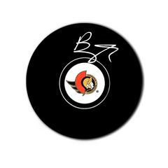 Brady Tkachuk Ottawa Senators Autographed Hockey Puck