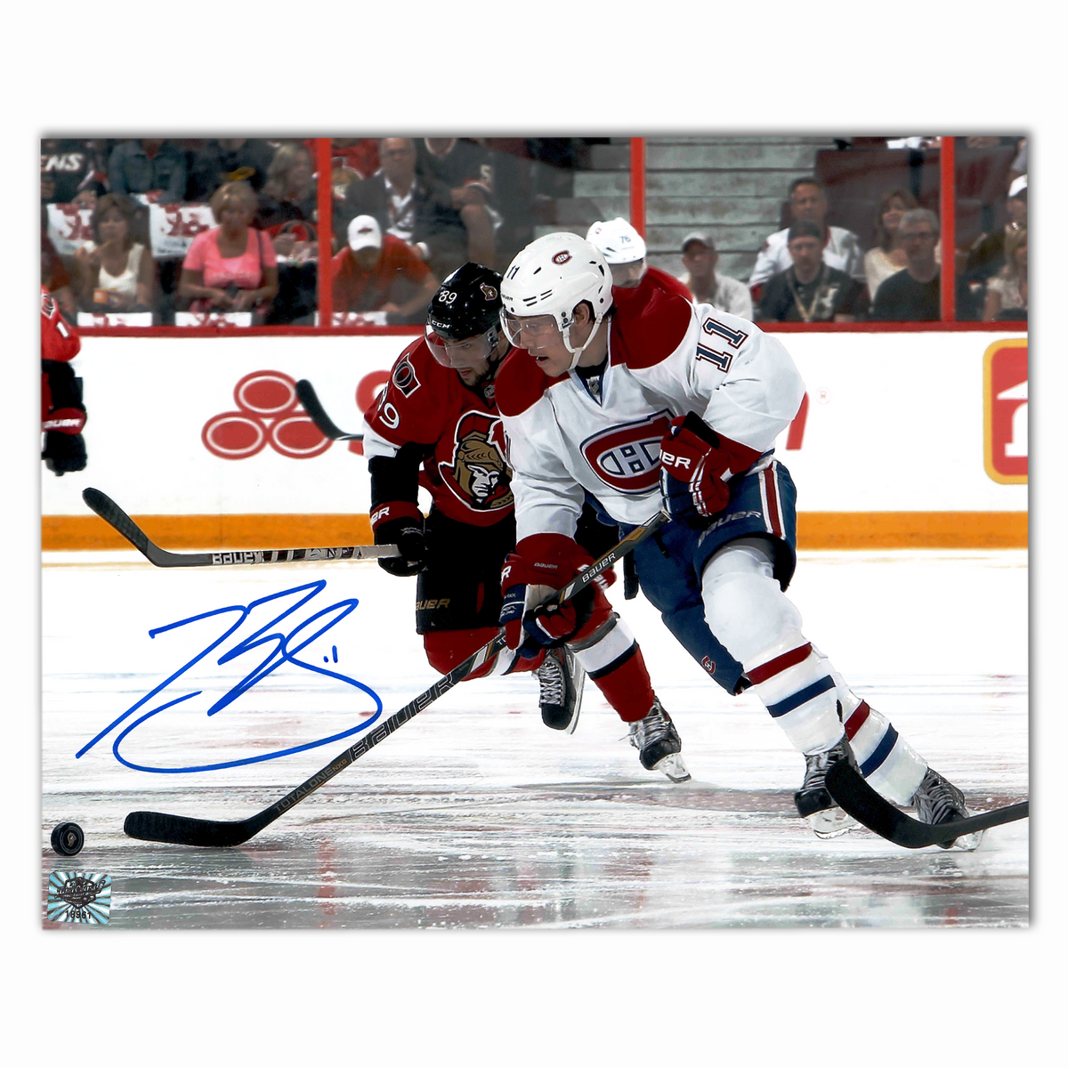 Brendan Gallagher Autographed Montreal Canadiens 8x10 Photo