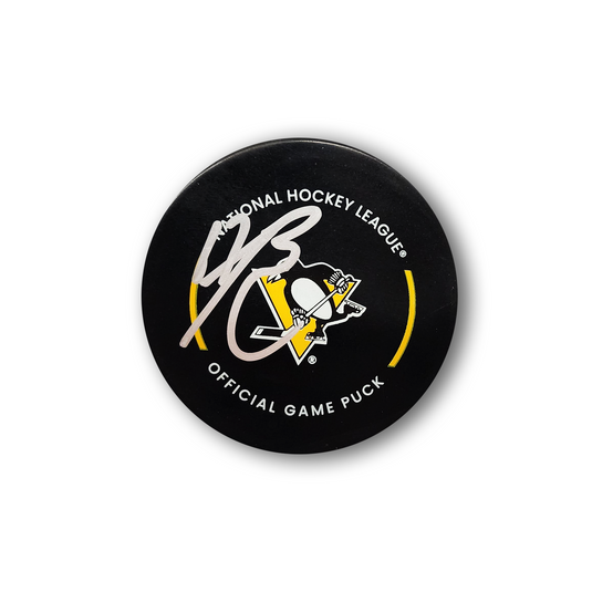 Bryan Rust Autographed Pittsburgh Penguins Official Hockey Puck
